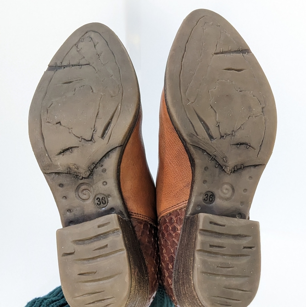 Khrio leather ankle boots - Picture 10 of 16